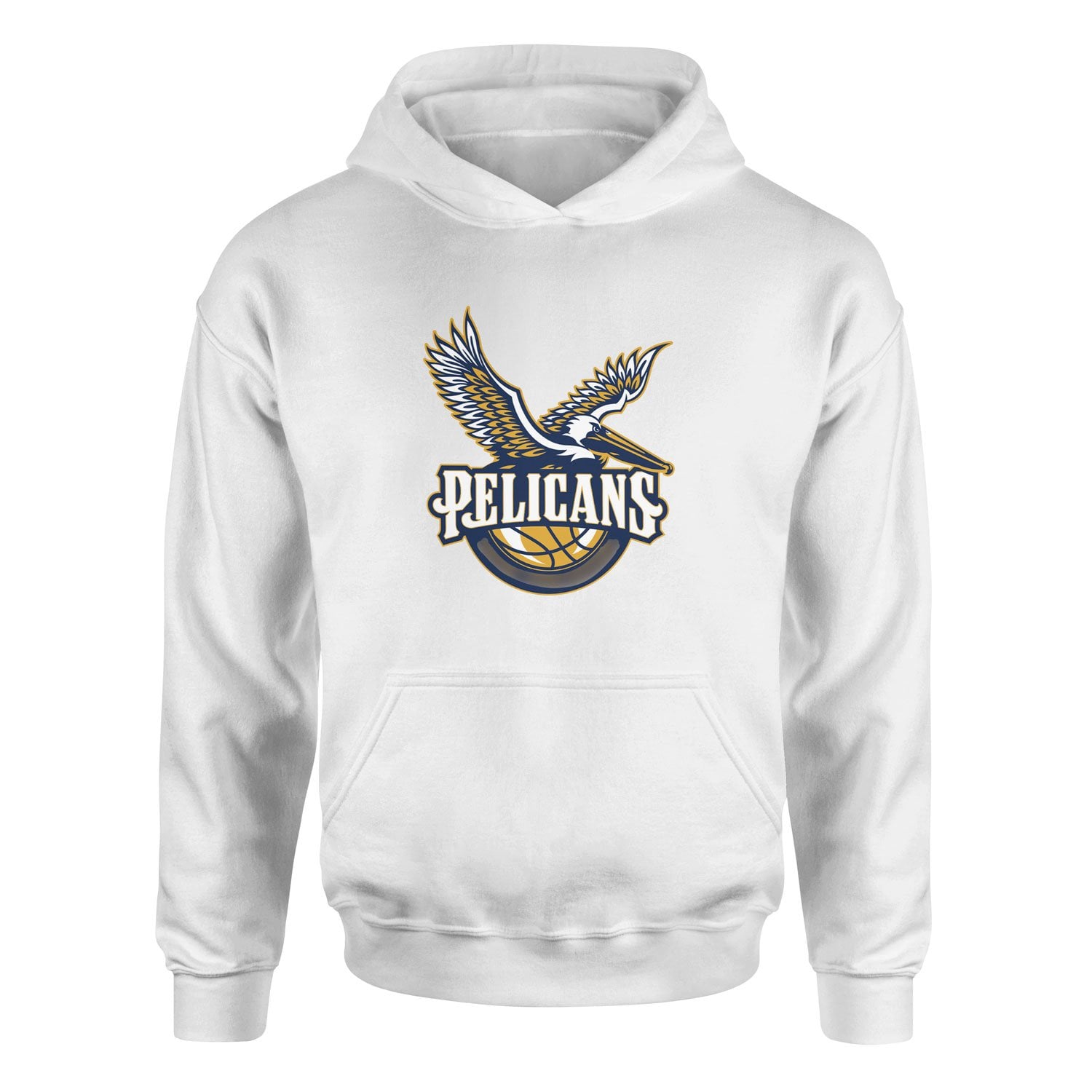 Pelicans Hoodie XXL - Beyaz