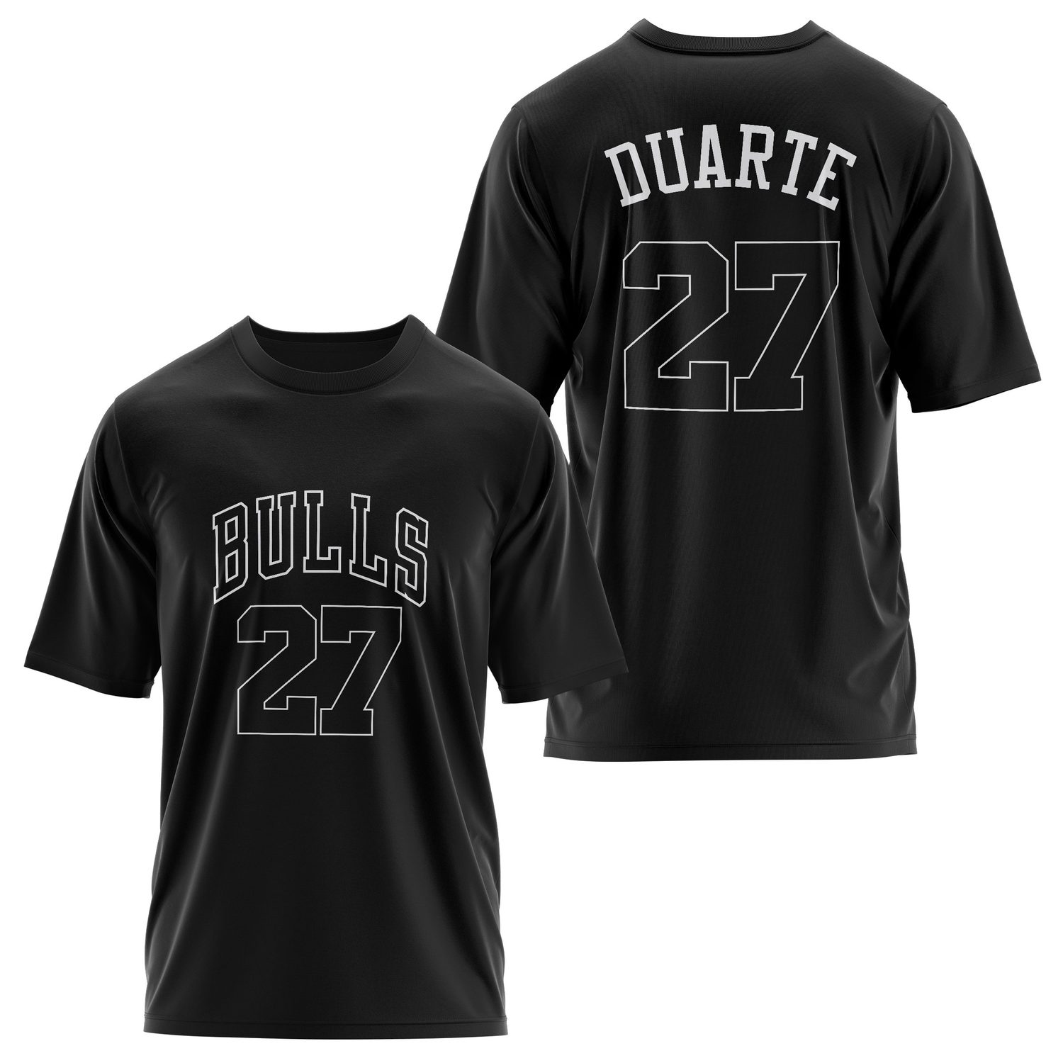Chris Duarte Forma Oversize Tişört M - Siyah