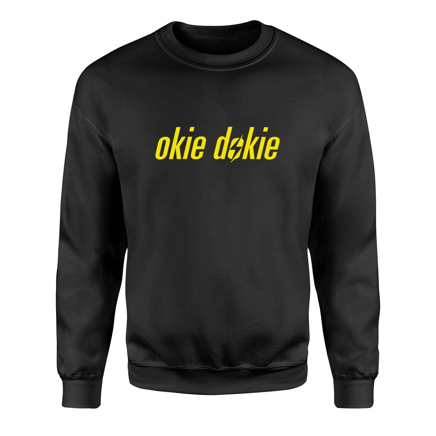 okie dokie | Fallout Sweatshirt L - Siyah