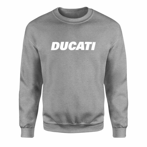 Ducati White Sweatshirt S - Gri