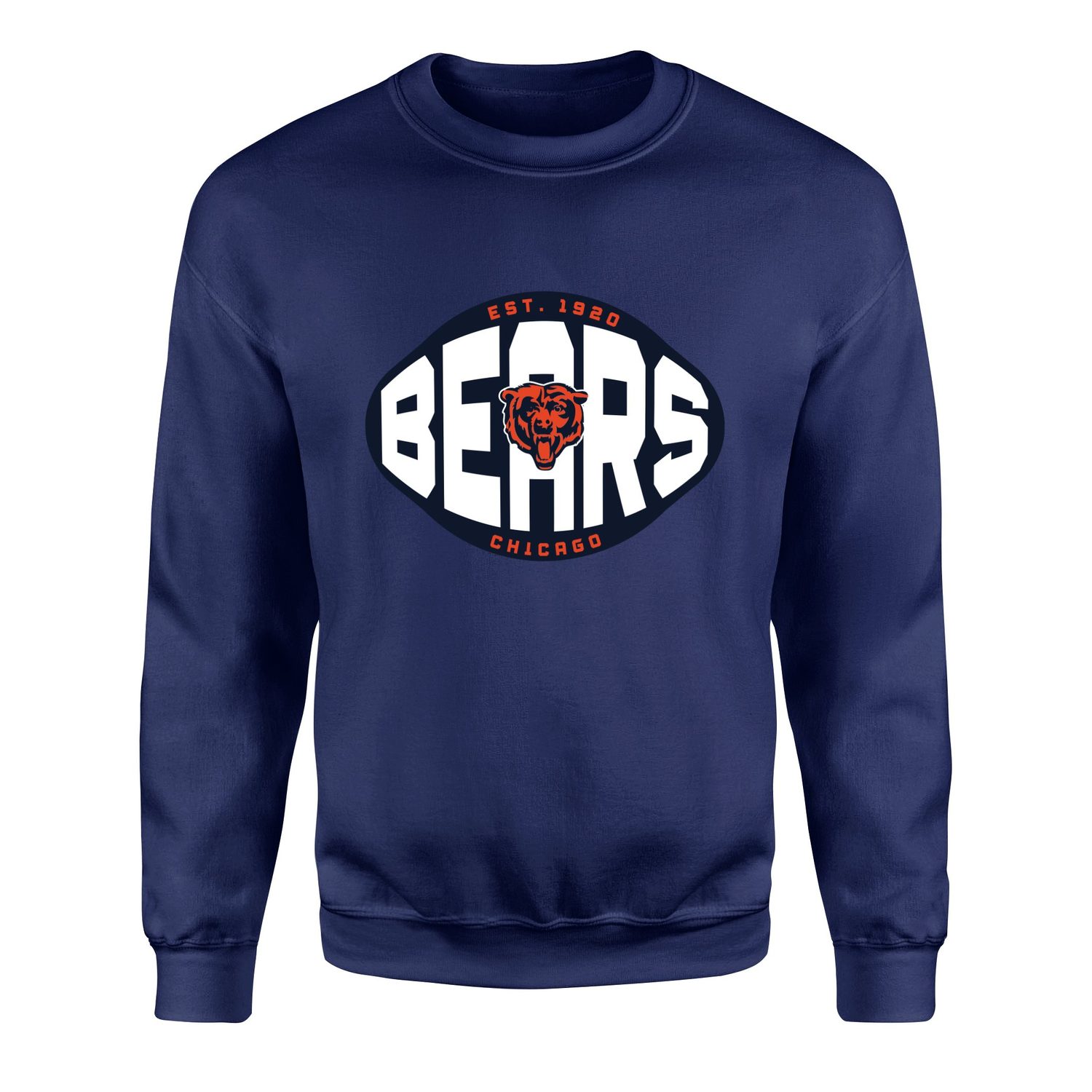 Chicago Bears Defence Sweatshirt M - İndigo Mavisi