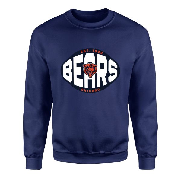 Chicago Bears Defence Sweatshirt M - İndigo Mavisi