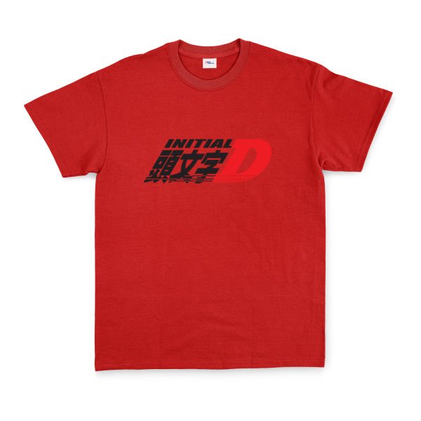 Initial D Tişört L - Kırmızı