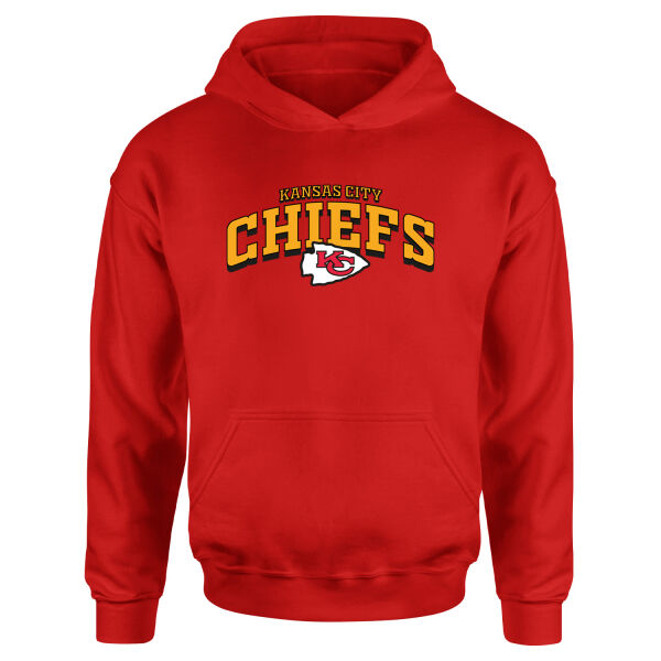Kansas City Chiefs Arch Hoodie S - Kırmızı