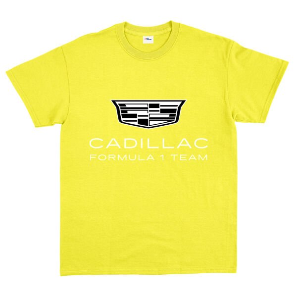 Cadillac Big Tişört M - Sarı