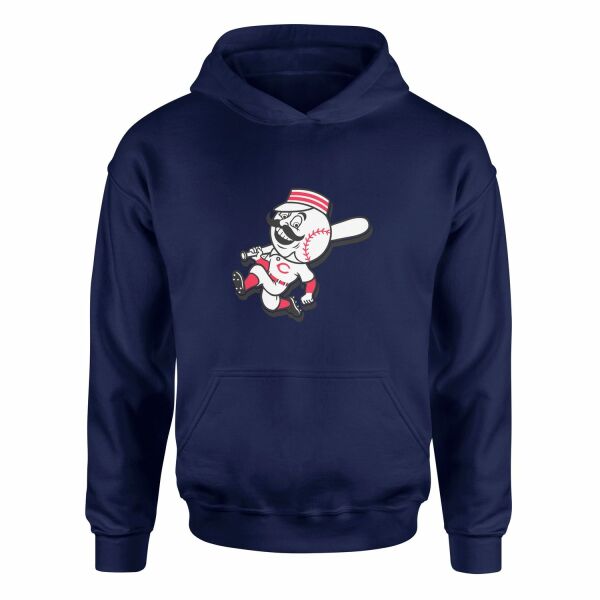 Cincinnati Reds | Mr. Red 60’s Hoodie L - İndigo Mavisi