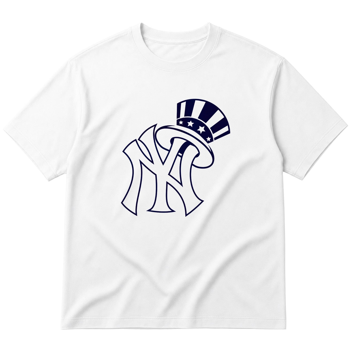 Yankees Classic Oversize Tişört S - Beyaz