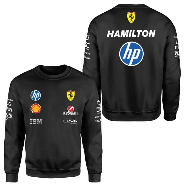 Scuderia Ferrari 2025 Kişiselleştirilebilir Sweatshirt
