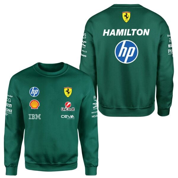 Scuderia Ferrari 2025 Kişiselleştirilebilir Sweatshirt