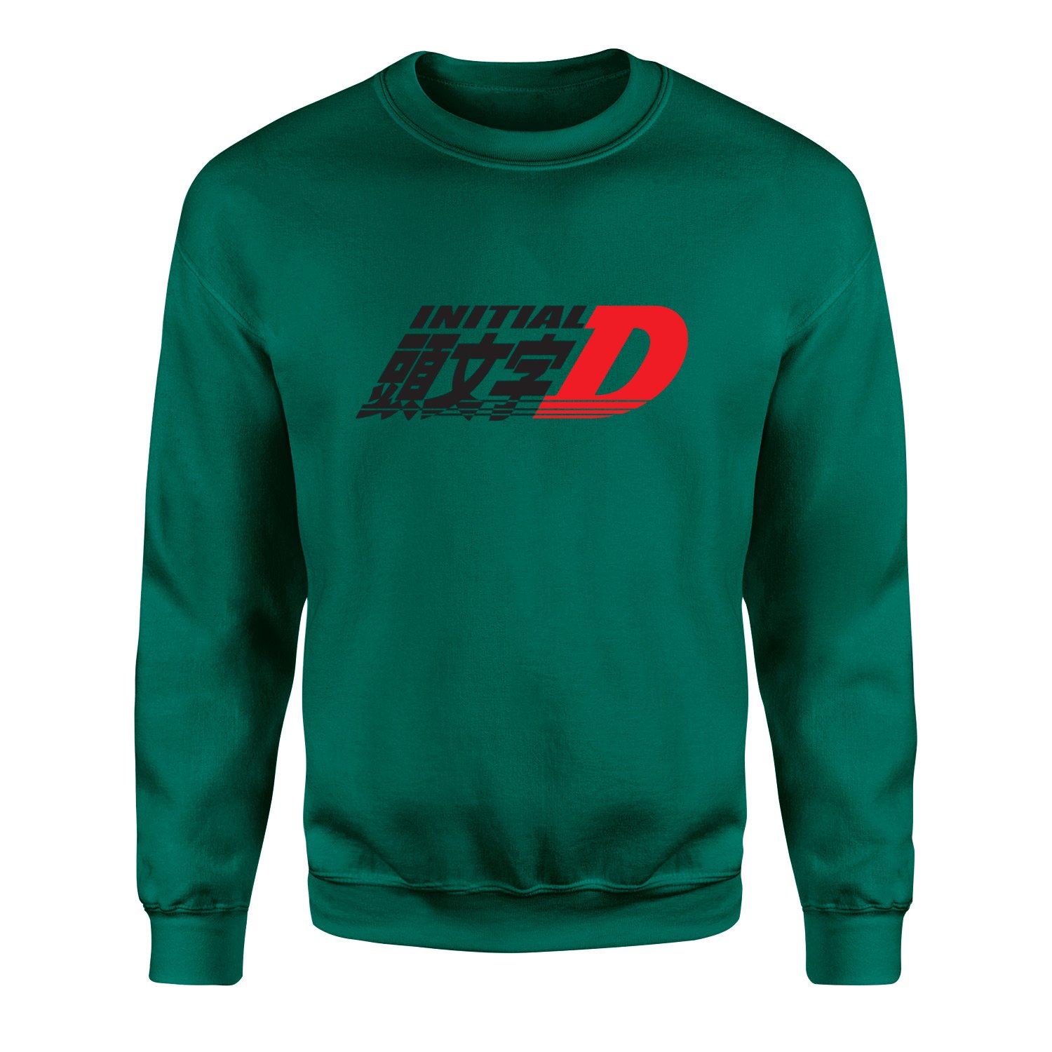 Initial D Sweatshirt XXL - Nefti Yeşili