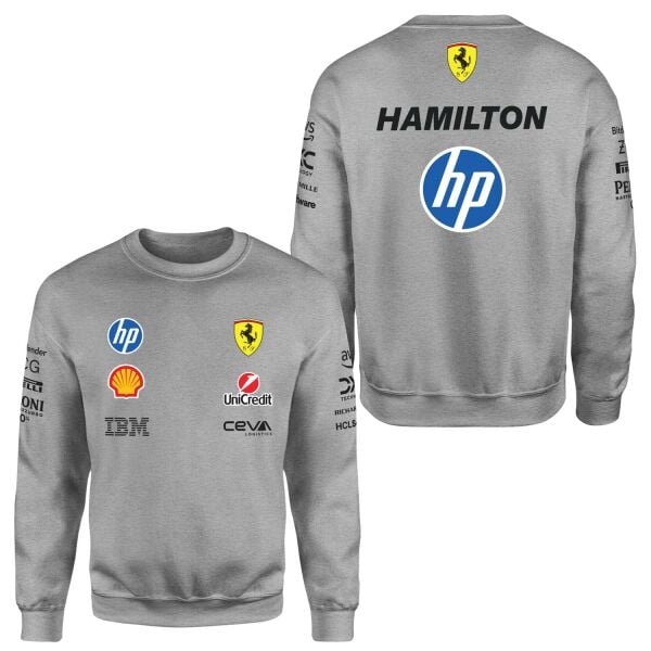 Scuderia Ferrari 2025 Kişiselleştirilebilir Sweatshirt