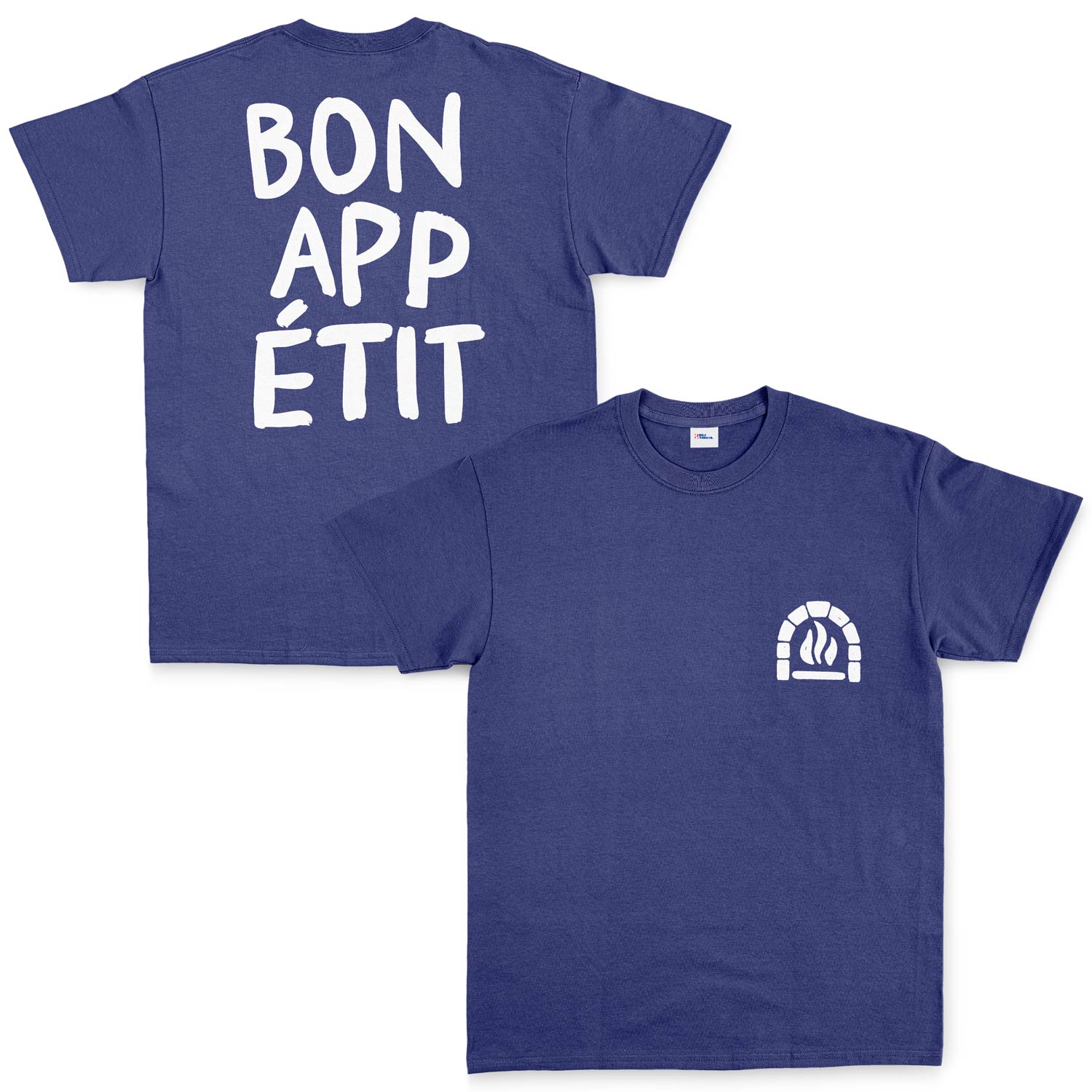 Bon Appétit! Tişört XXL - İndigo Mavisi