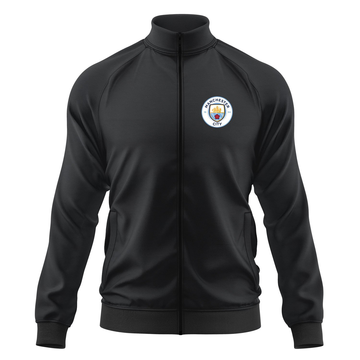 Manchester City Fermuarlı Sweatshirt