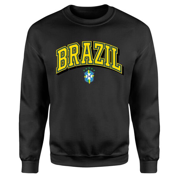 Brezilya 2026 Varsity Sweatshirt L - Siyah