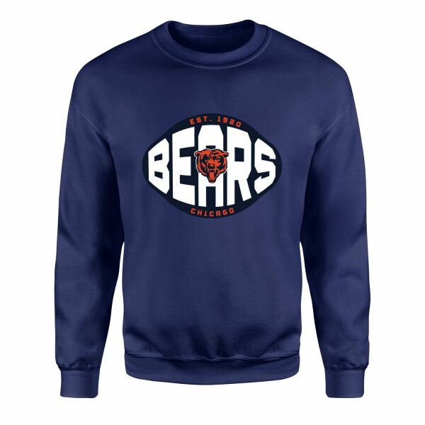 Chicago Bears Defence Sweatshirt L - İndigo Mavisi