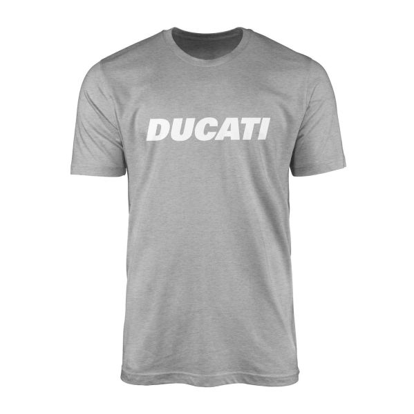 Ducati White Tişört M - Gri