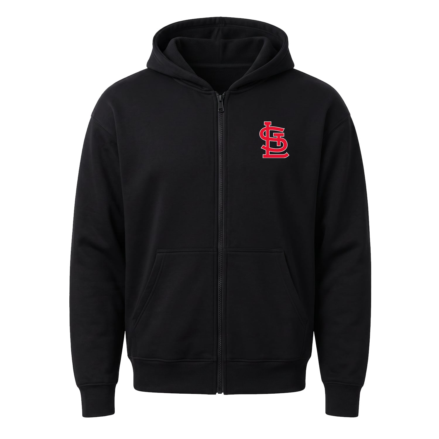 St. Louis Cardinals Fermuarlı Kapüşonlu Sweatshirt