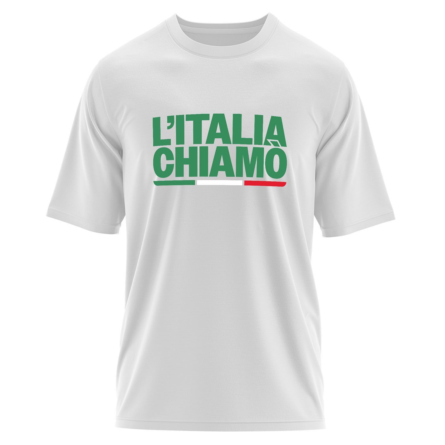 L’Italia Chiamo Oversize Tişört S - Beyaz