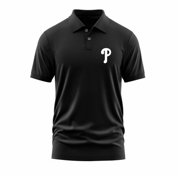 Philadelphia Phillies Polo Tişört M - Siyah