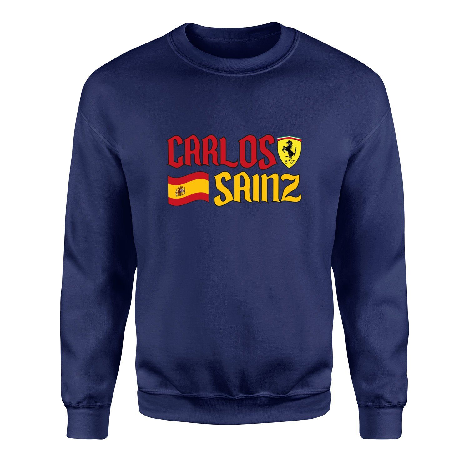 Carlos Sainz Spanish Matador Sweatshirt S - İndigo Mavisi