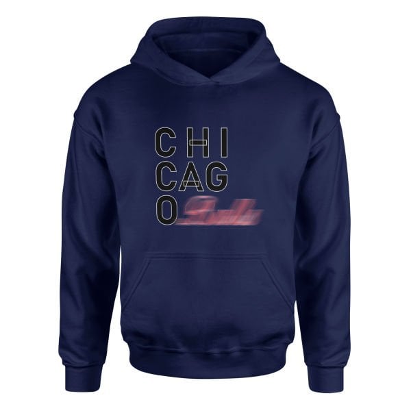 Chicago Hoodie S - İndigo Mavisi