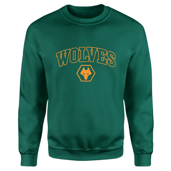 Wolves H Sweatshirt M - Nefti Yeşili