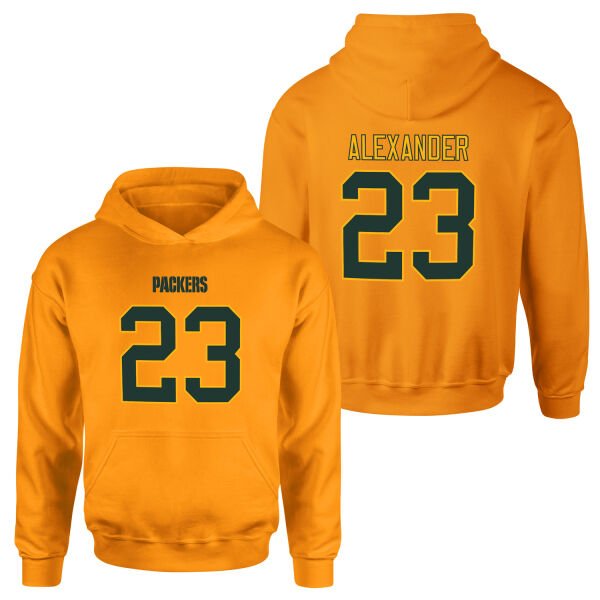 Jaire Alexander Green Bay Packers Hoodie M - Turuncu