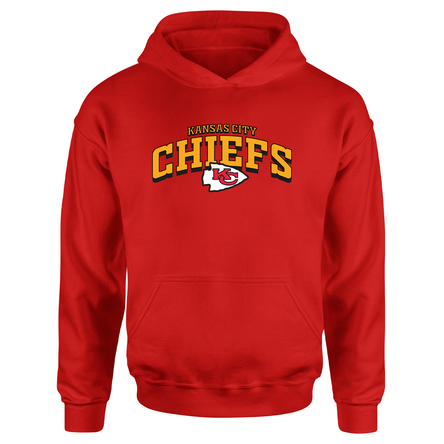 Kansas City Chiefs Arch Hoodie XXL - Kırmızı