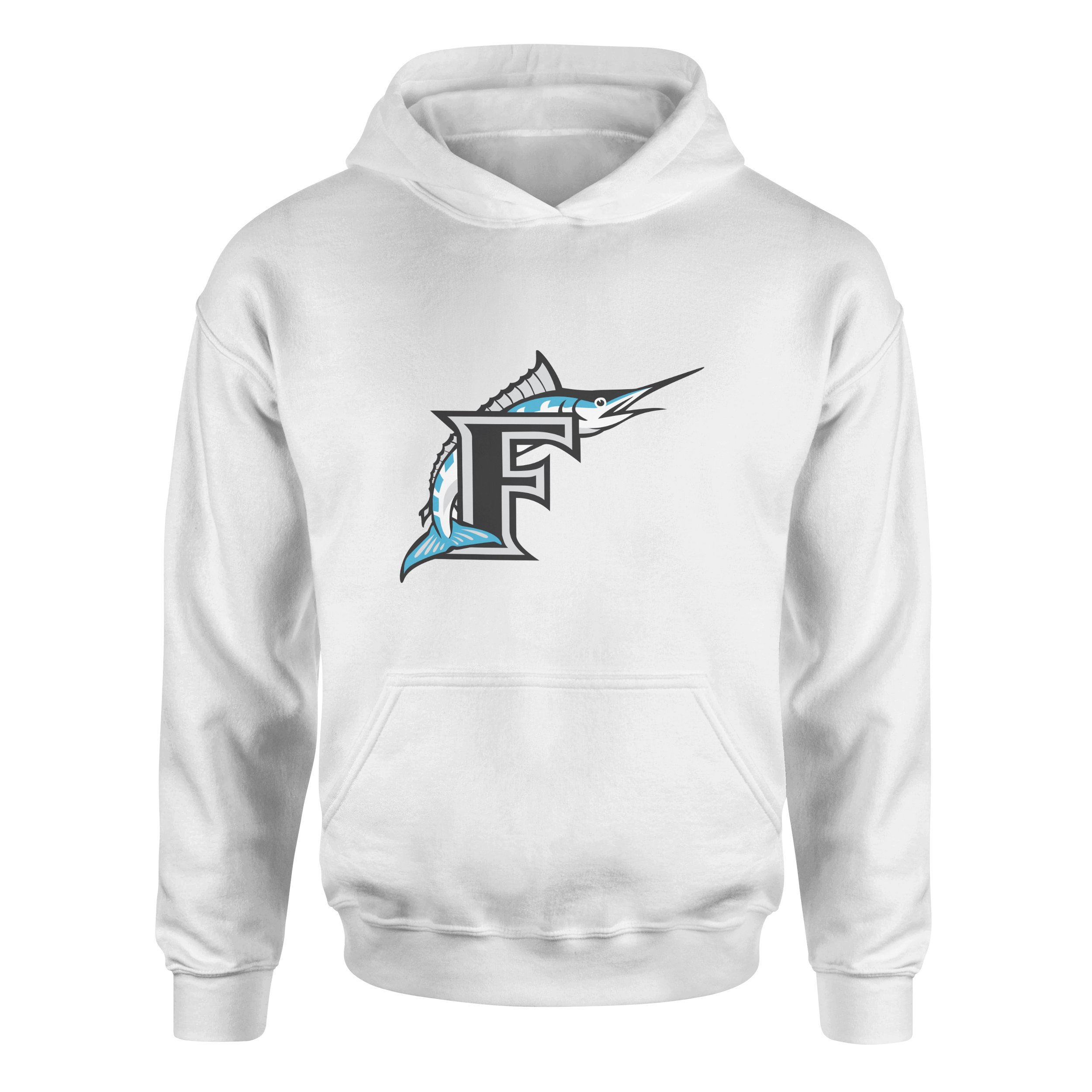 Florida Marlins Vintage Hoodie S - Beyaz