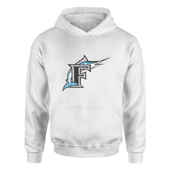 Florida Marlins Vintage Hoodie S - Beyaz