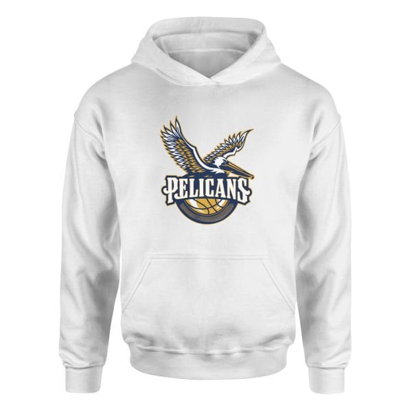 Pelicans Hoodie M - Beyaz