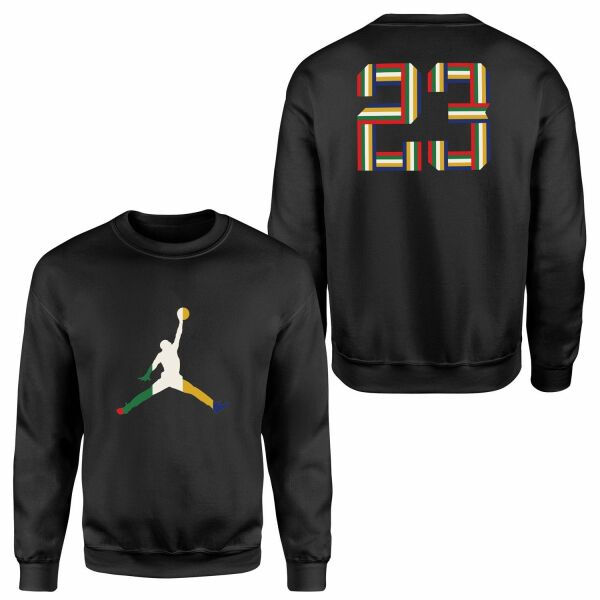 Air Jordan 23 PRISM Sweatshirt L - Siyah