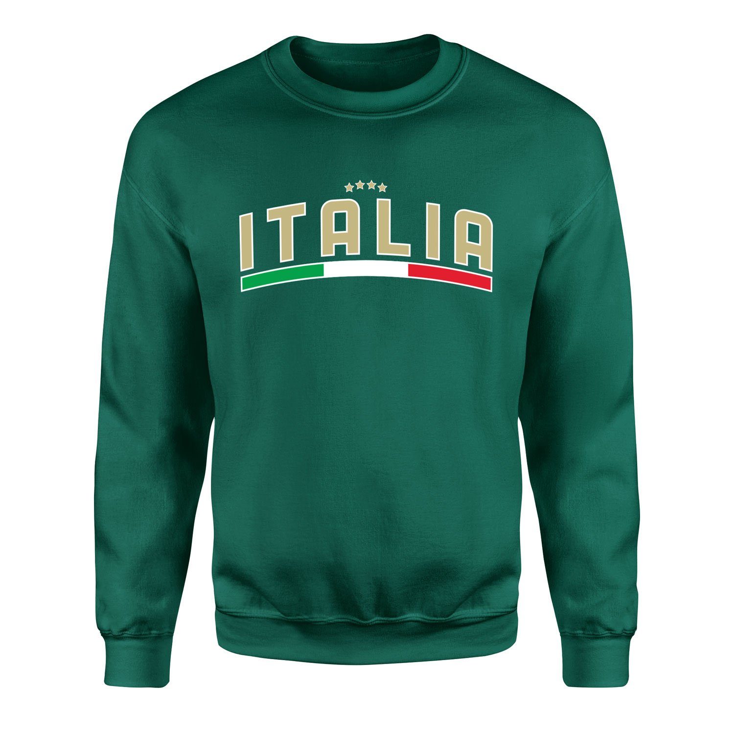 Italia Tricolore Sweatshirt M - Nefti Yeşili