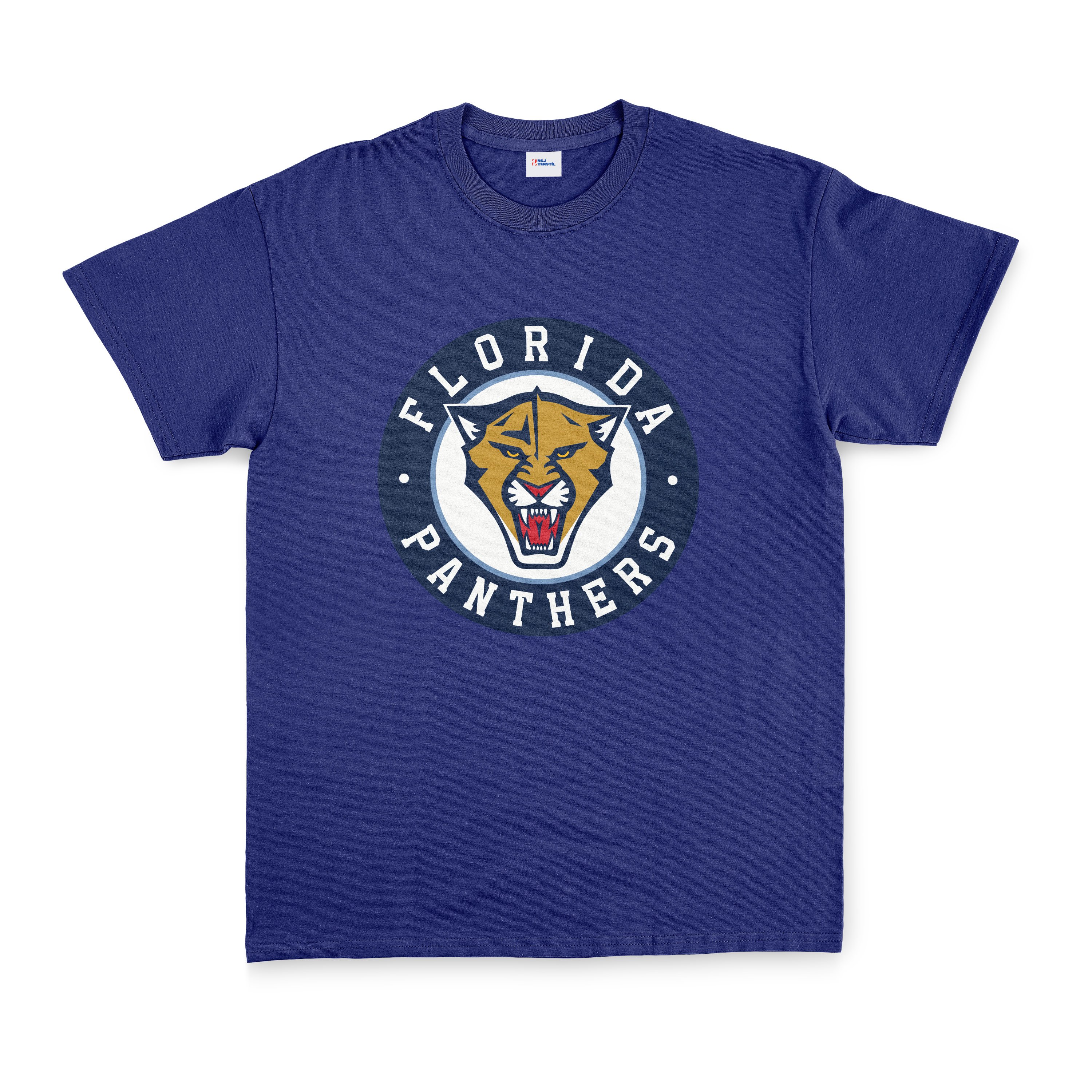 Florida Panthers Badge Tişört M - İndigo Mavisi