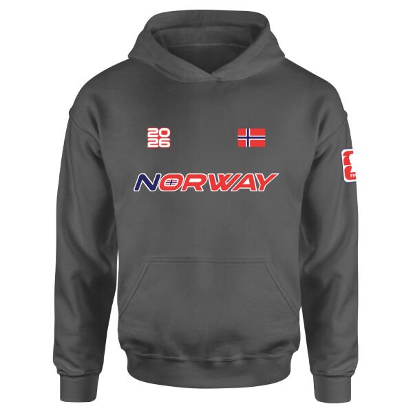 Norveç 2026 Hoodie S - Füme