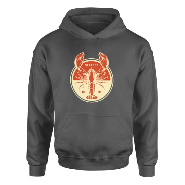 Seafood Hoodie XL - Füme