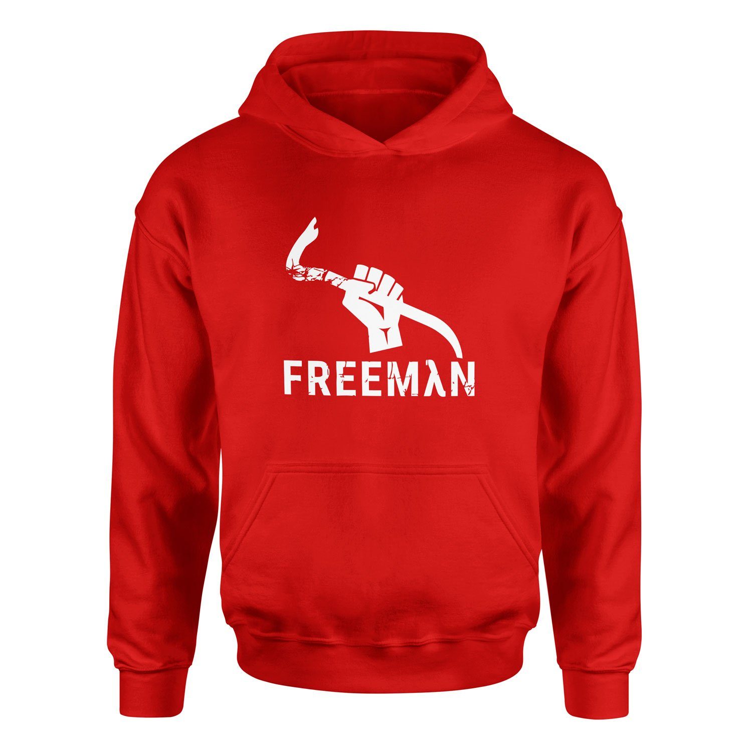 Gordon FREEMAN Crowbar Hoodie S - Kırmızı