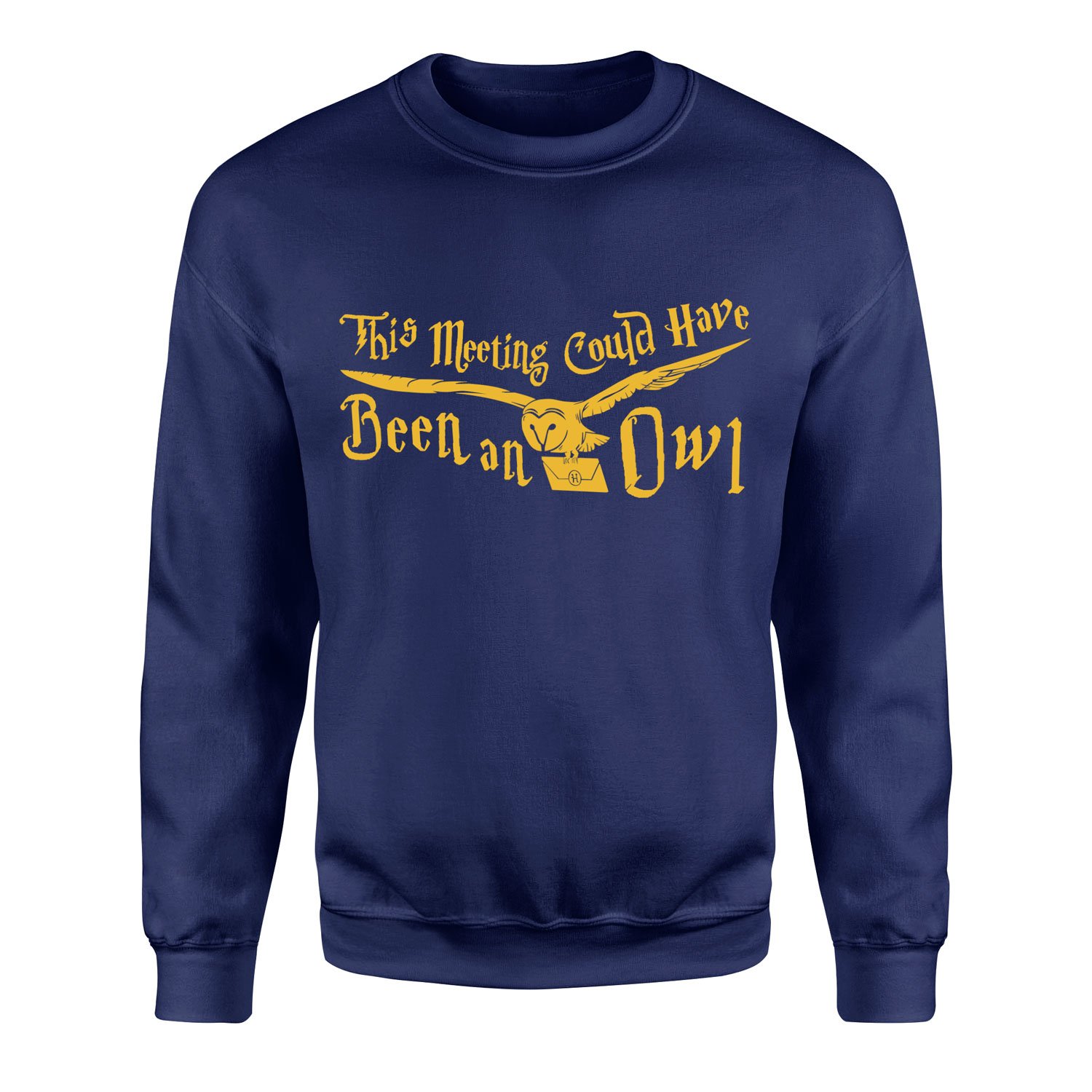 This Meeting Could Have Been An Owl Sweatshirt S - Lacivert