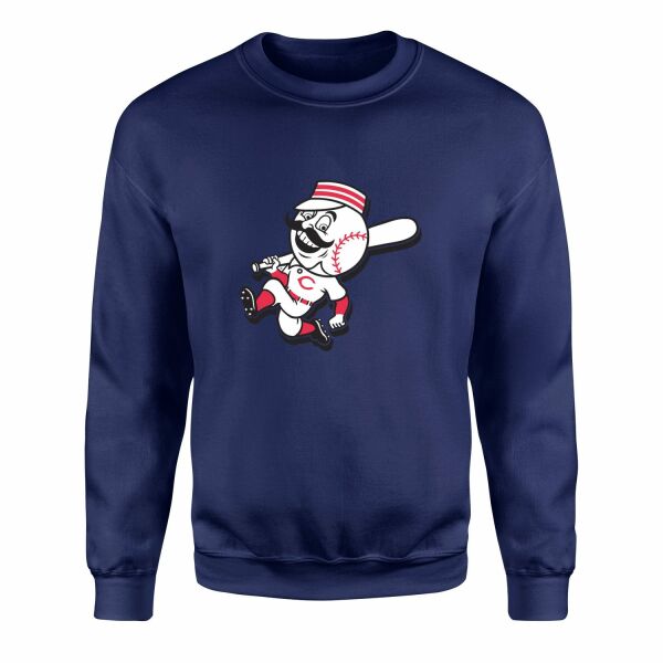 Cincinnati Reds | Mr. Red 60’s Sweatshirt M - İndigo Mavisi