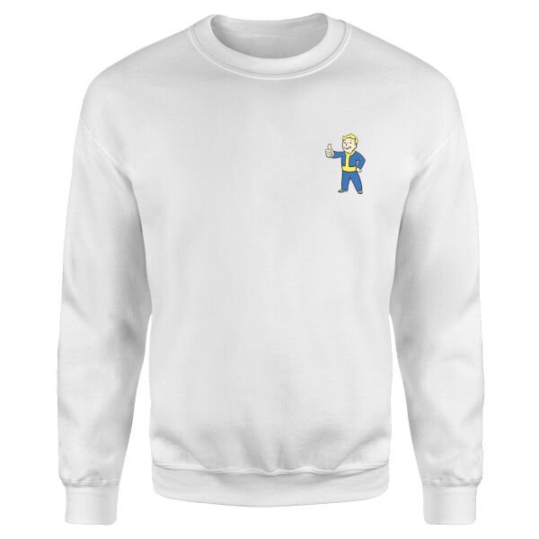 Vault Boy Sweatshirt XL - Beyaz