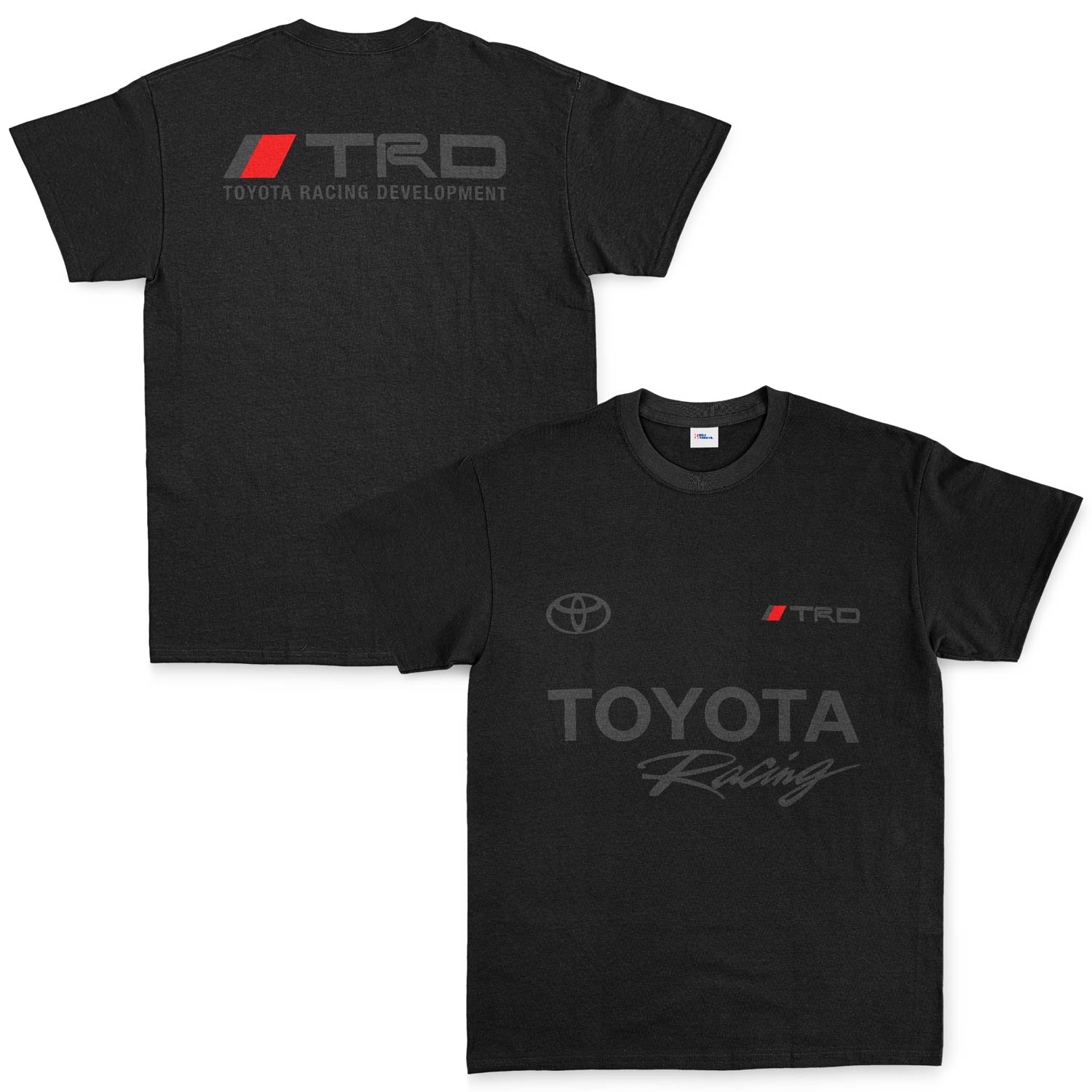 TRD Toyota Tişört XXL - Siyah