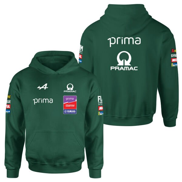 Pramac Racing 2026 Teamline Hoodie M - Nefti Yeşili