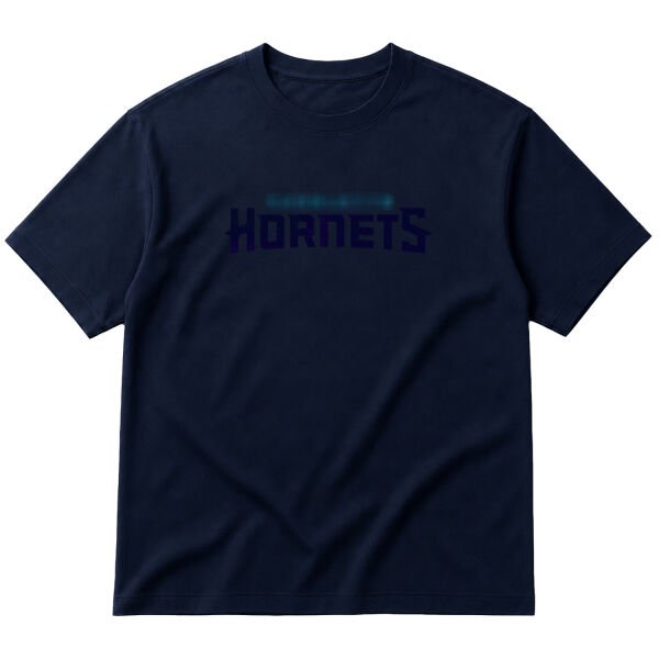 Hornets B Oversize Tişört M - İndigo Mavisi