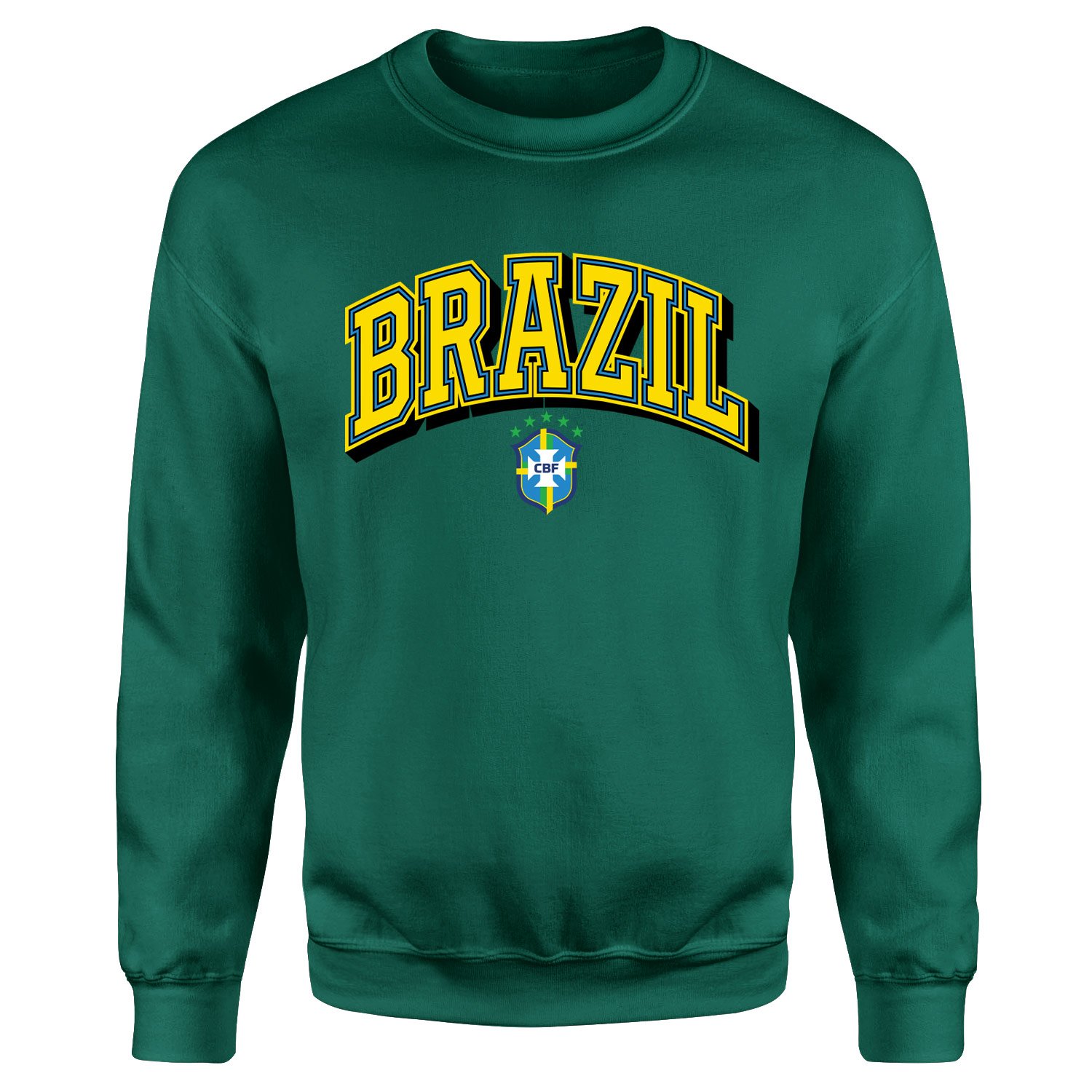 Brezilya 2026 Varsity Sweatshirt L - Nefti Yeşili