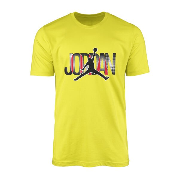 Air Jordan Half-Tone Tişört XL - Sarı