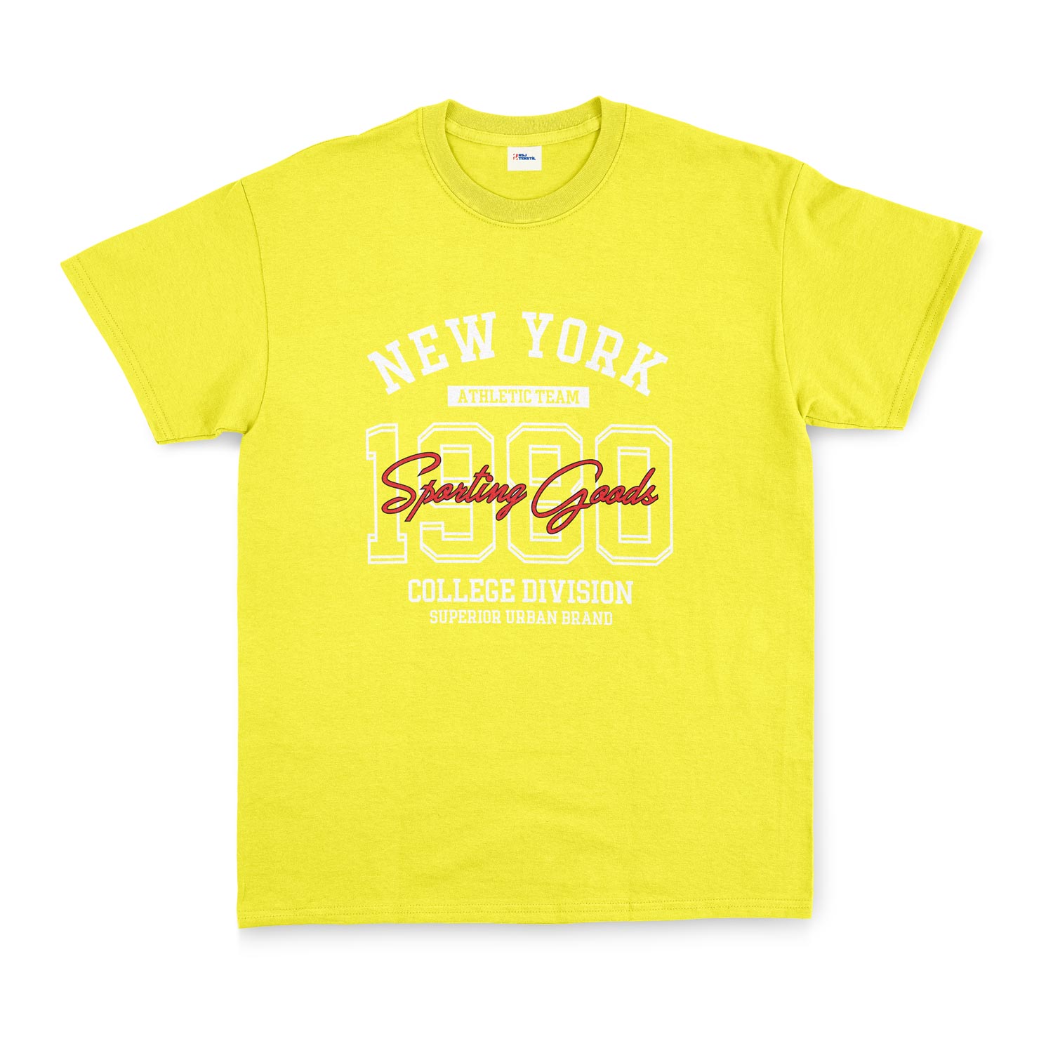 NY Athletic Team SG Tişört XXL - Sarı