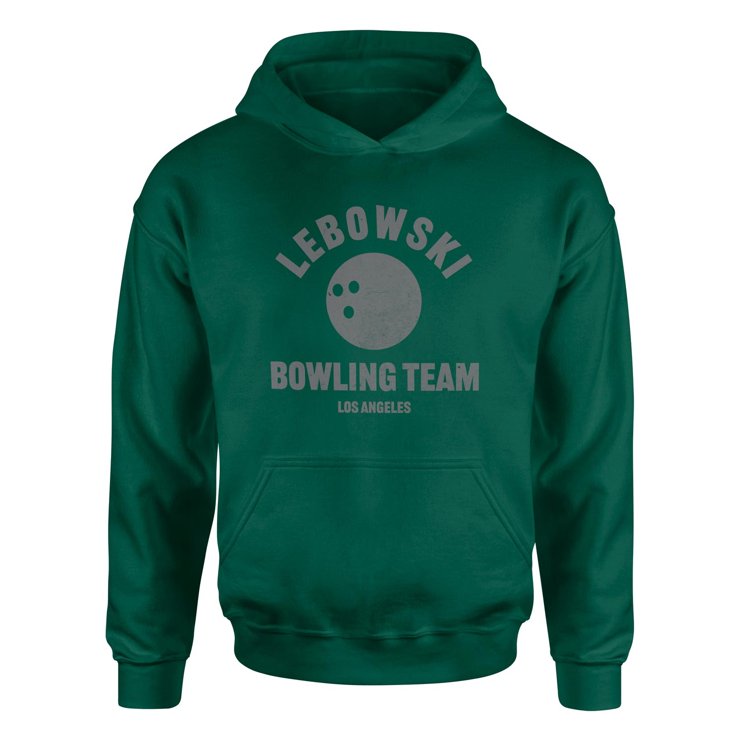 Lebowski Bowling Team Hoodie XXL - Nefti Yeşili