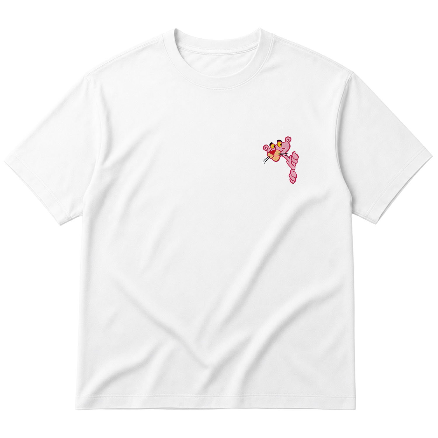 Pink Panther Mystery Oversize Tişört M - Beyaz