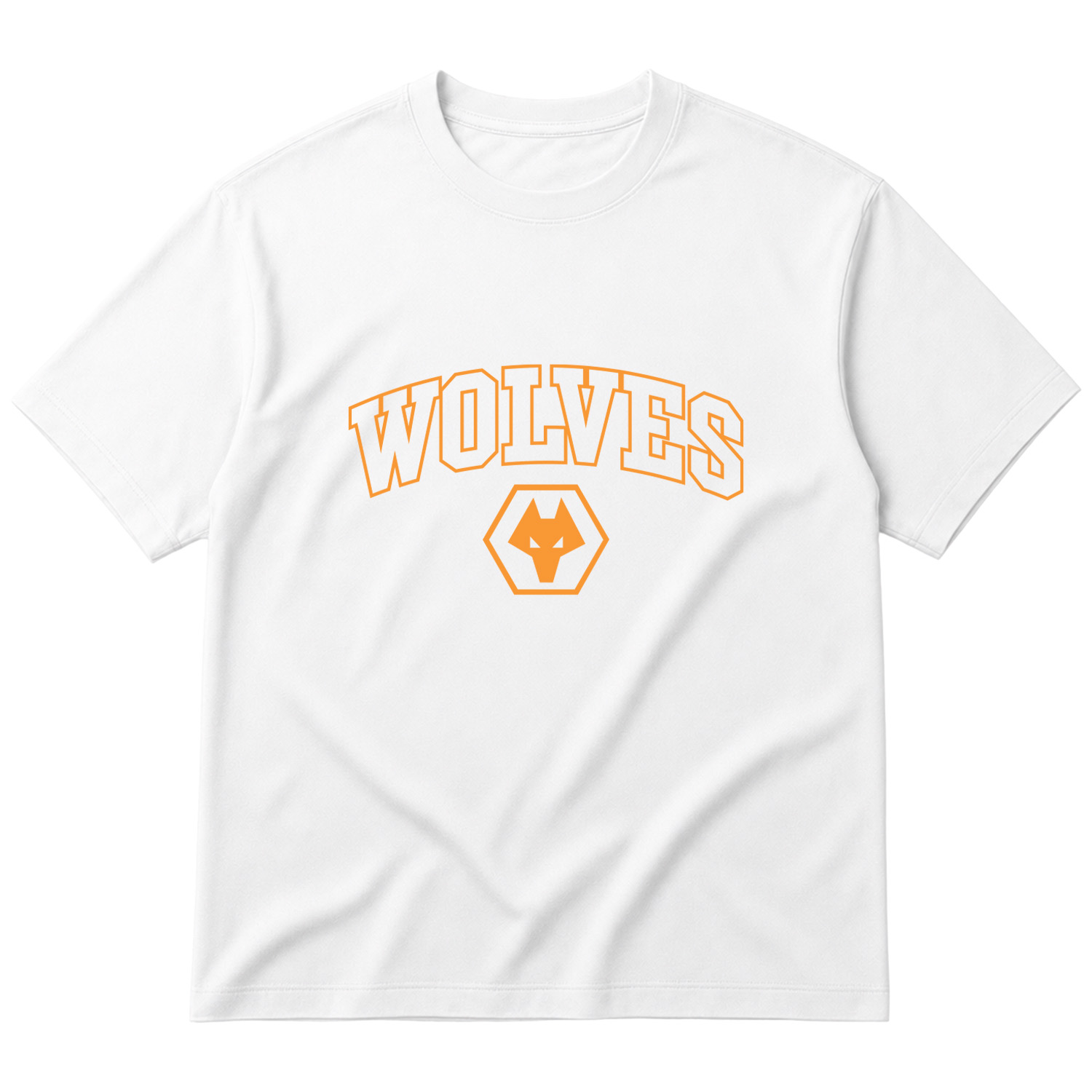 Wolves H Oversize Tişört L - Beyaz