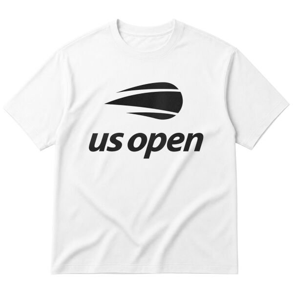 US Open Oversize Tişört L - Beyaz